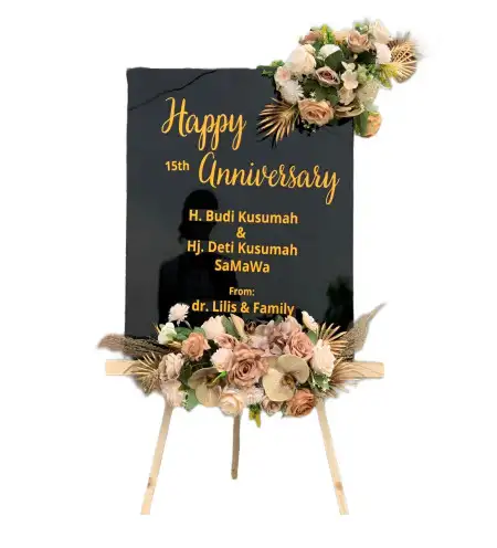 Papan Bunga Akrilik Campakoah